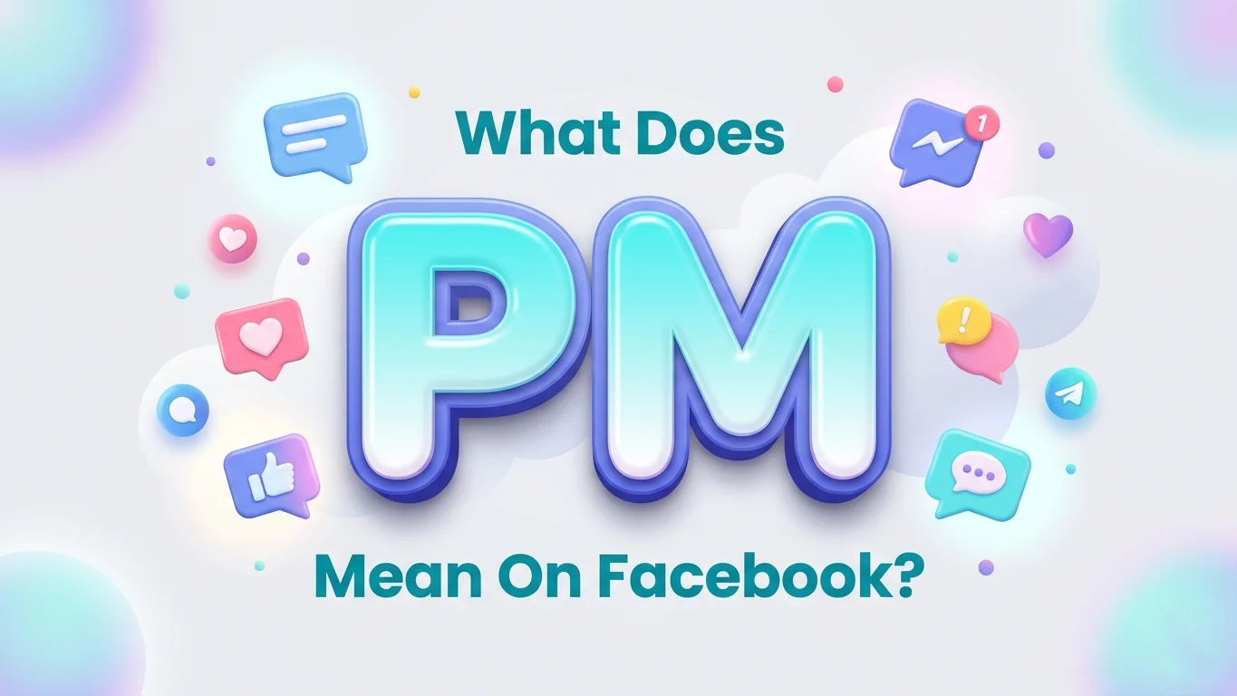 What Does PM Mean on Facebook