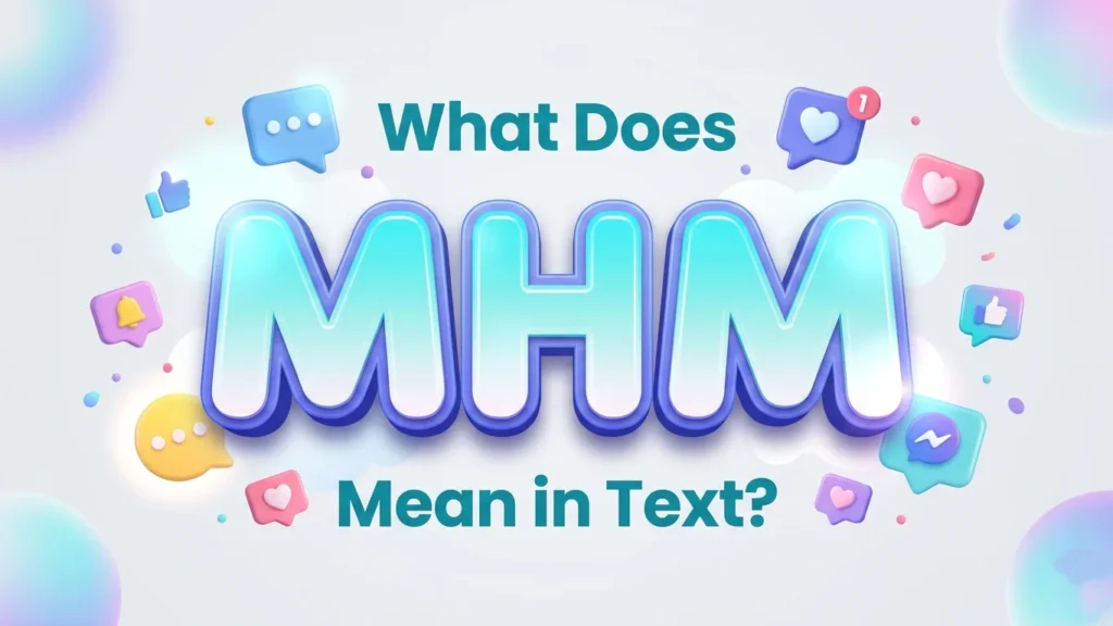 what does mhm mean in text