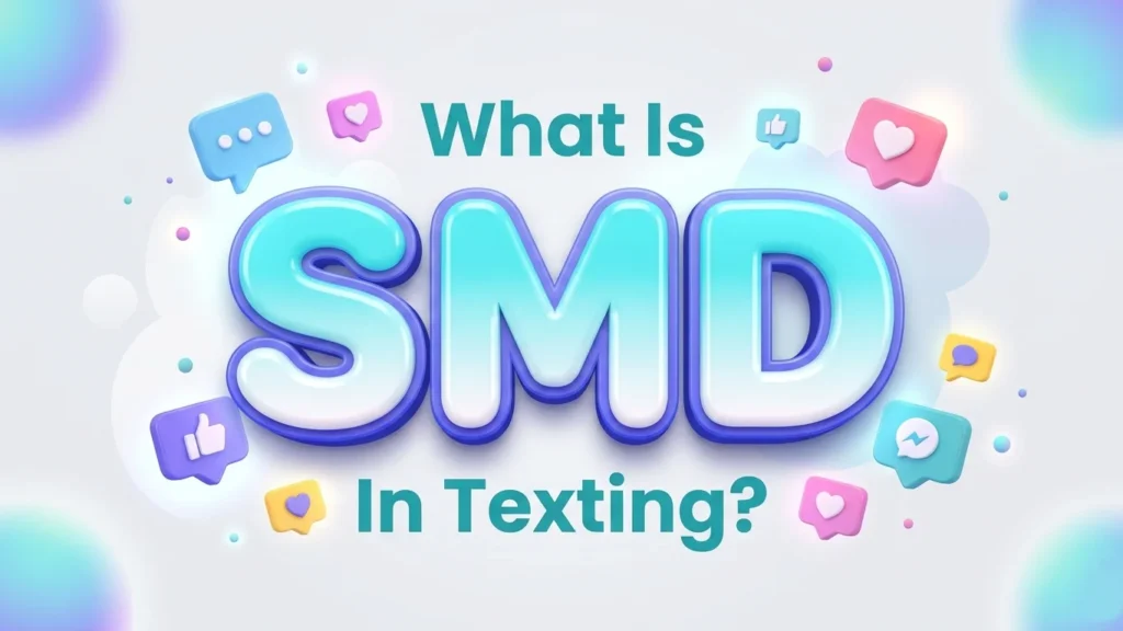 what is smd in texting