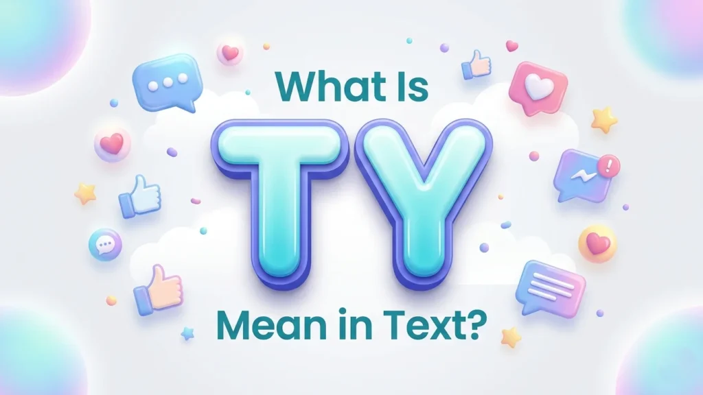 What Is TY Mean in Text? Meaning, Uses & Examples