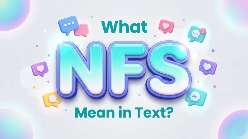 what nfs mean in text