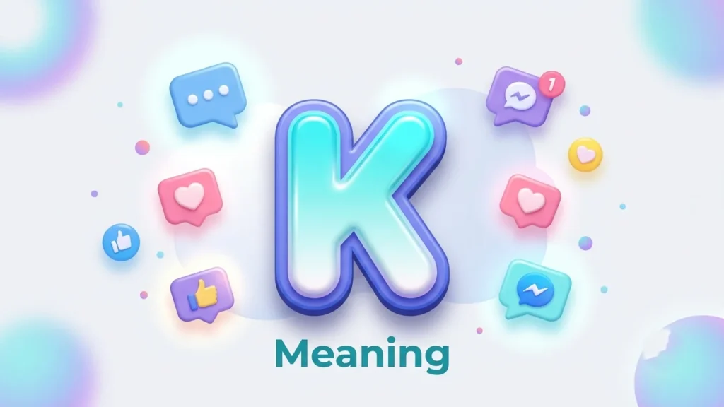 k meaning