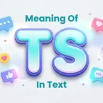 meaning of ts in text