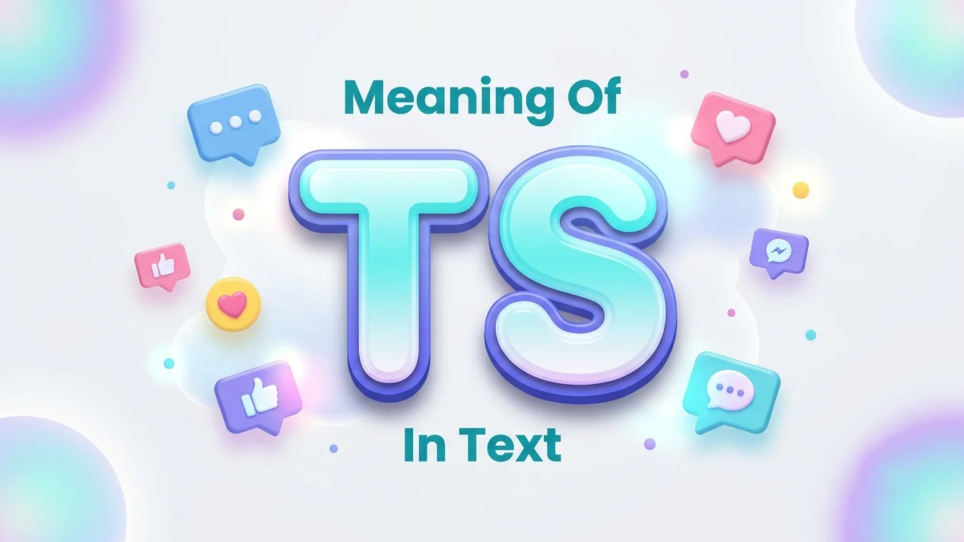 meaning of ts in text