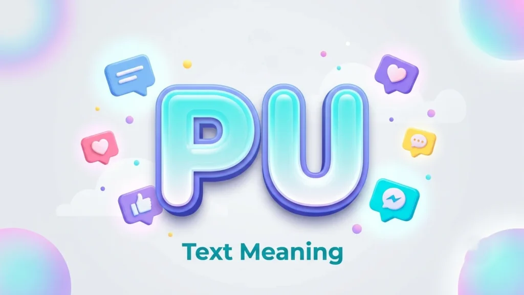 pu text meaning
