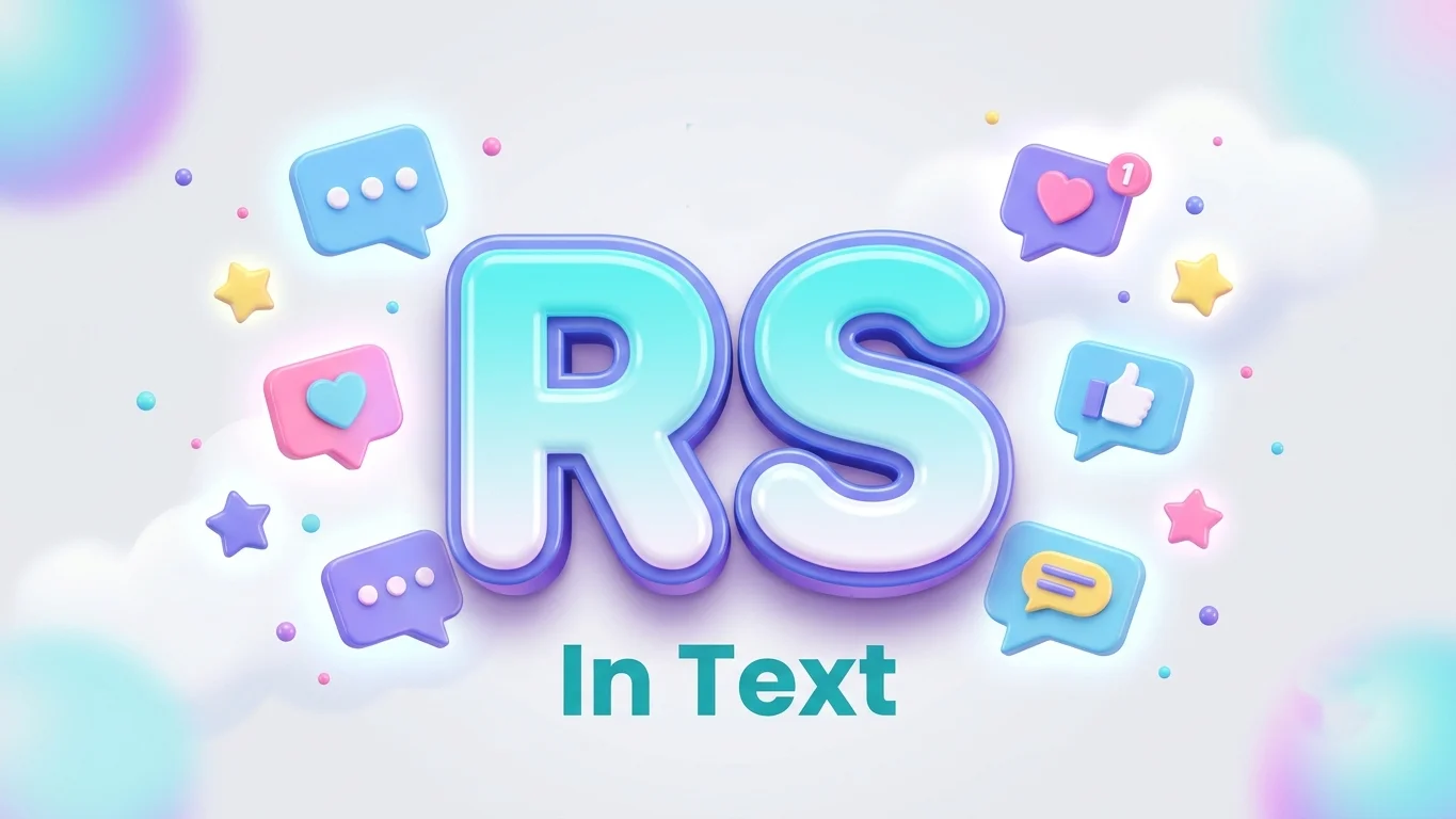 rs in text