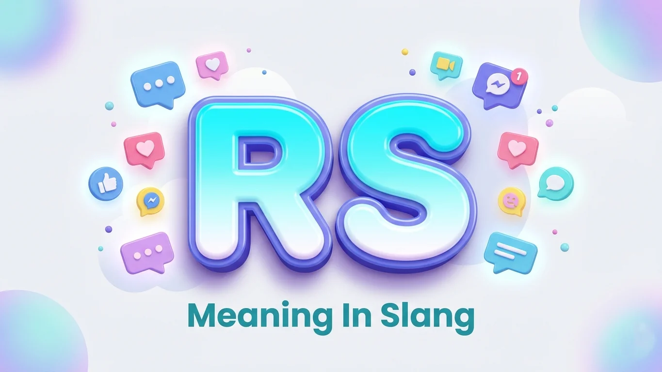 rs meaning in slang