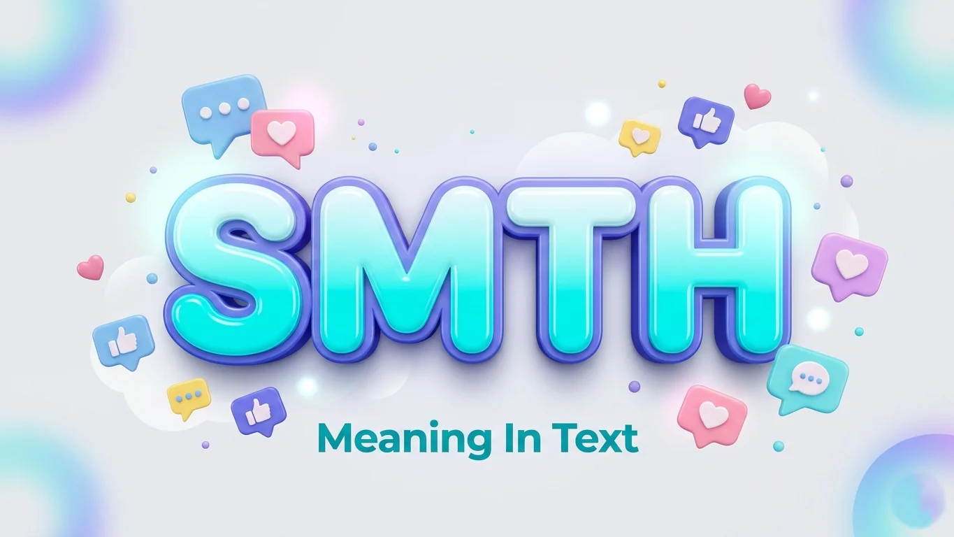 smth meaning in text
