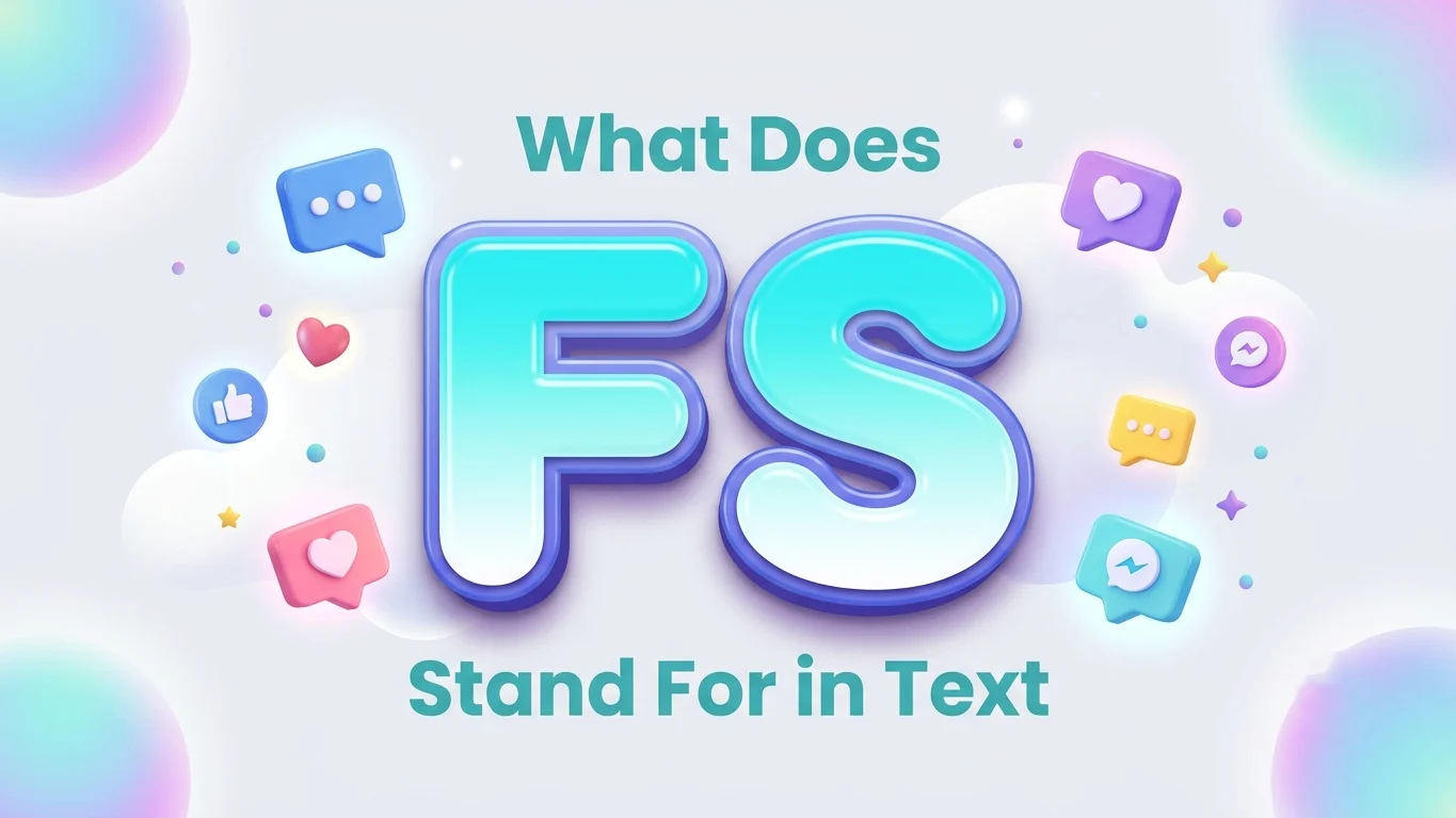 what does fs stand for in text