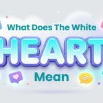 what does the white heart mean