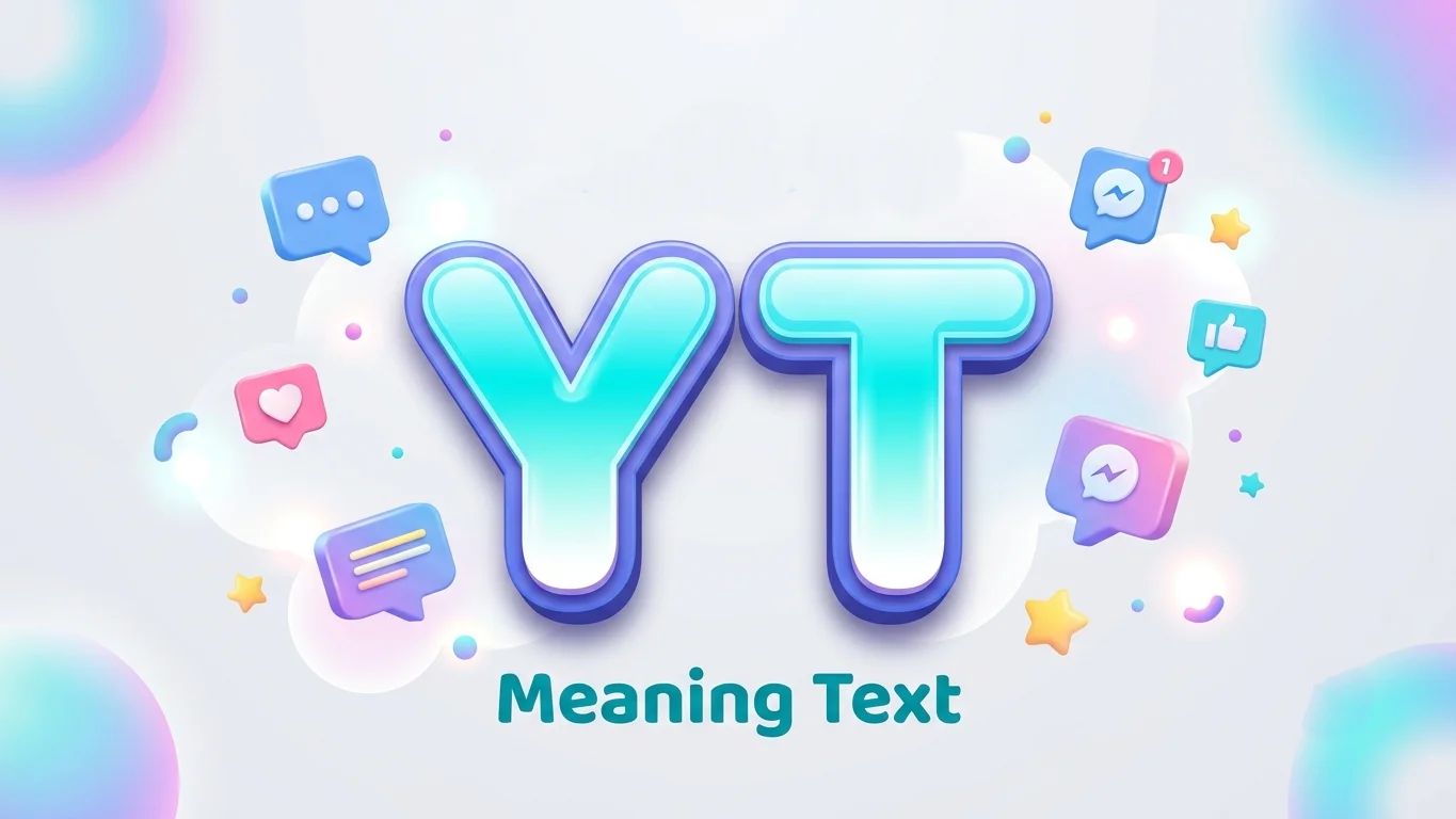 yt meaning text