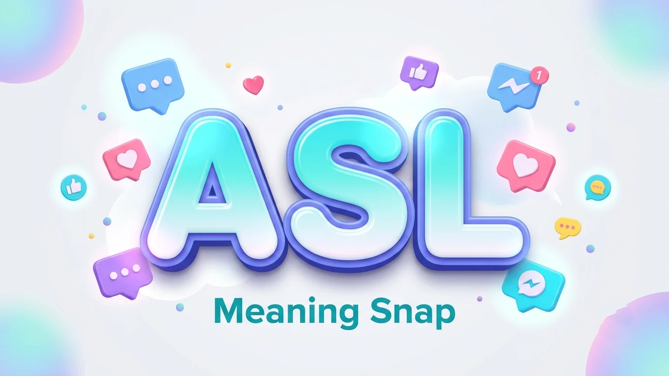 asl meaning snap