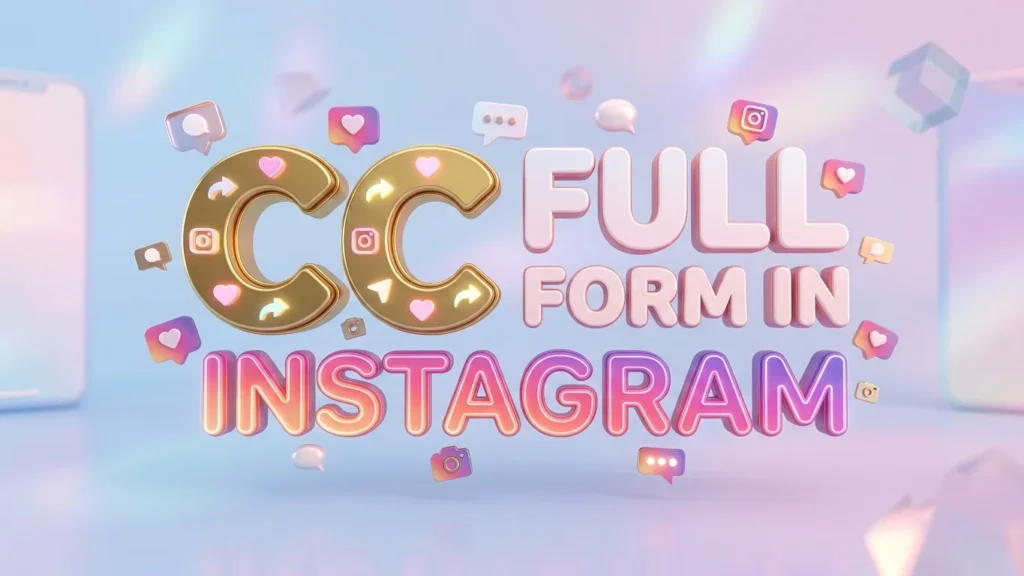 cc full form in instagram
