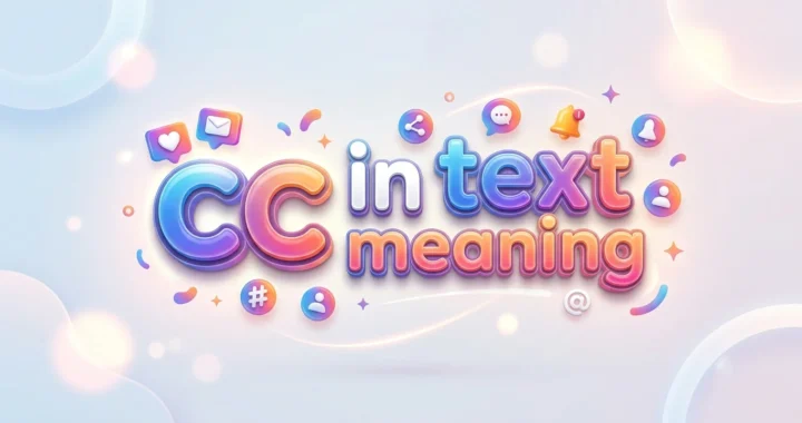 cc in text meaning
