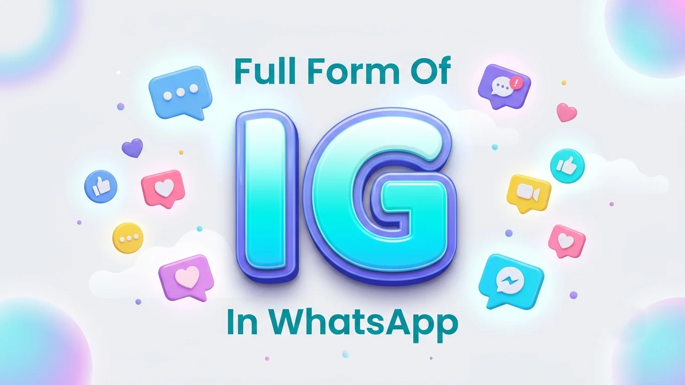 full form of ig in whatsapp