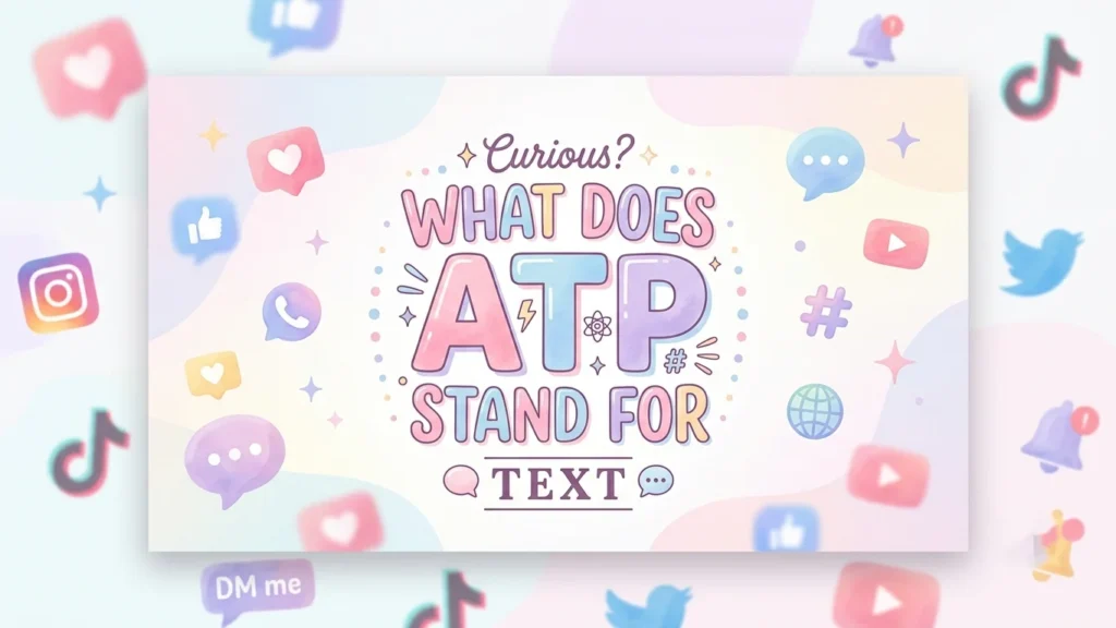 what does atp stand for text