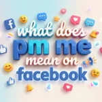 what does pm me mean on facebook