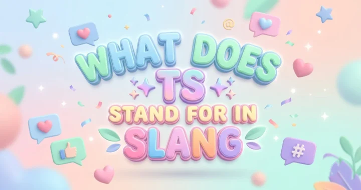 what does ts stand for in slang