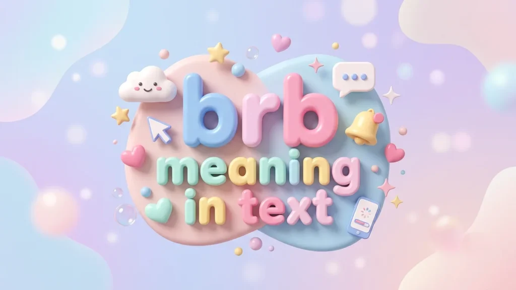 brb meaning in text