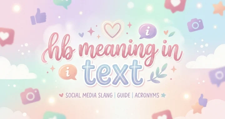 hb meaning in text