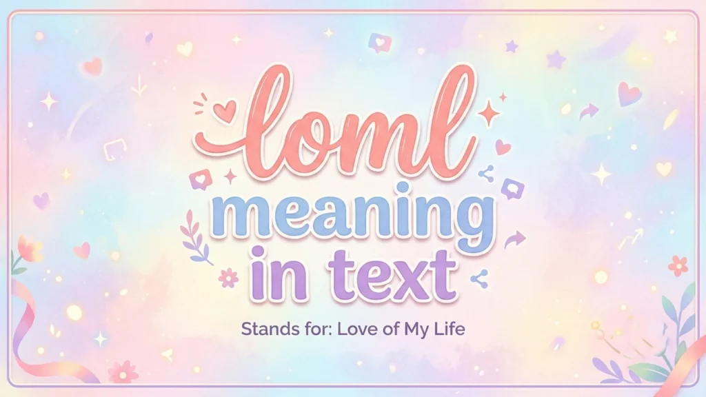 loml meaning in text