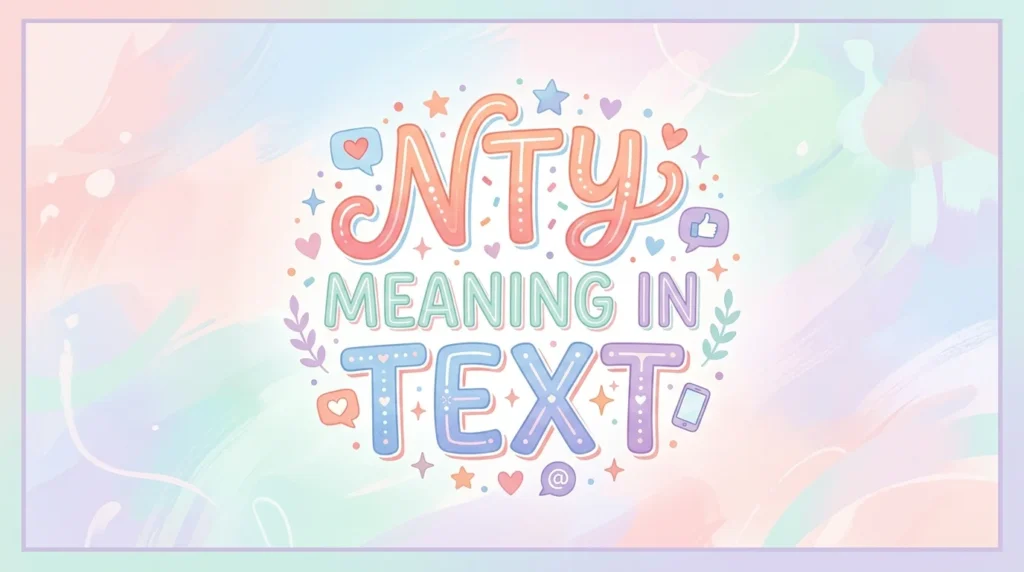 nty meaning in text