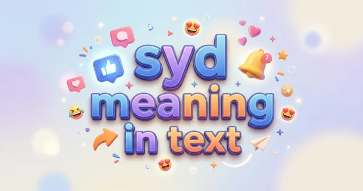 syd meaning in text