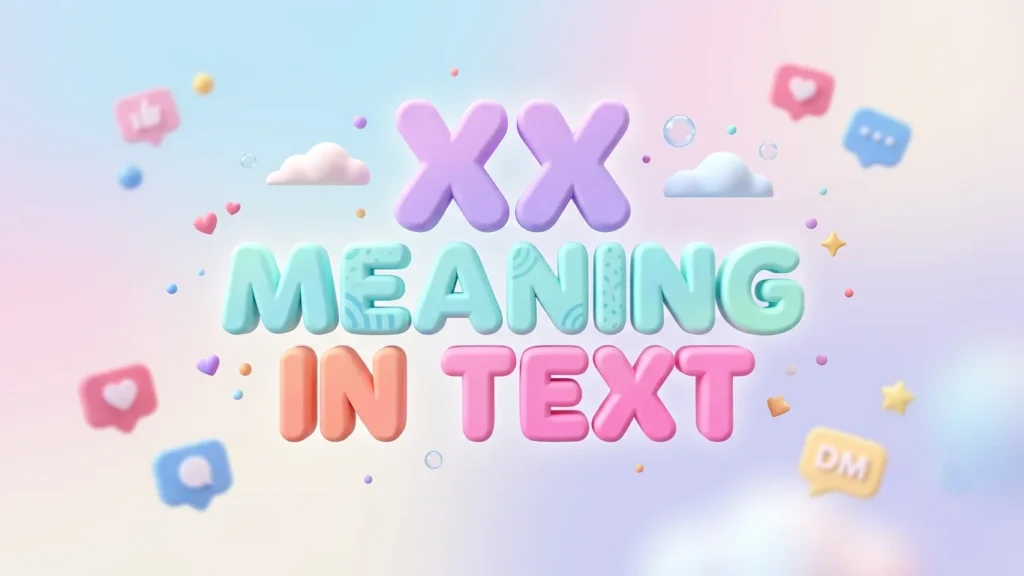 xx meaning in text